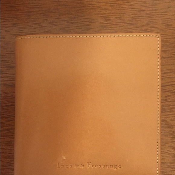 💥Sale!Inès de la Fressange vintage leather wallet - Picture 5 of 6